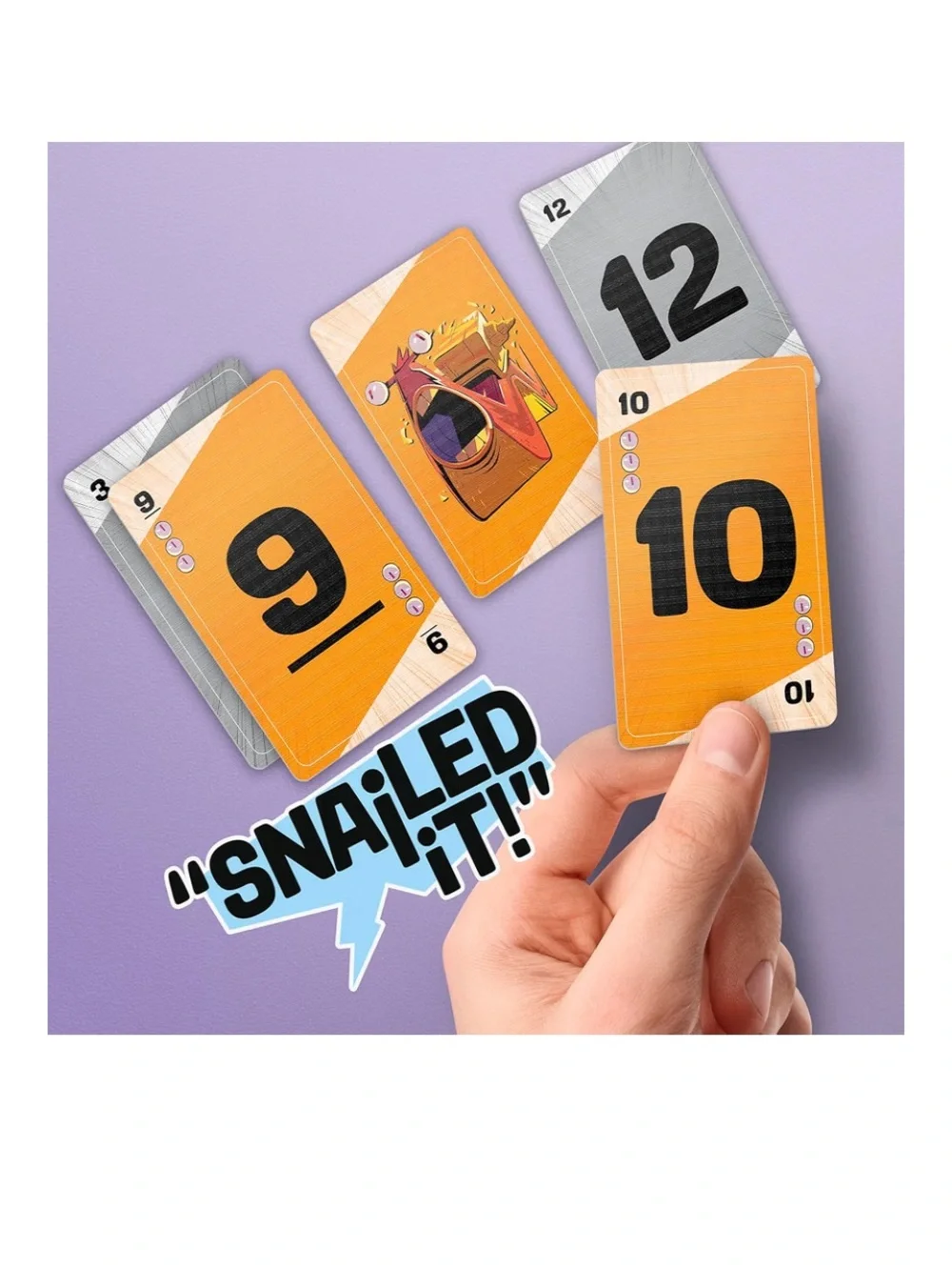 🐌 HASBRO Snailed It! Fast-Paced Family Card Game Ages 8+ NWT 🎴